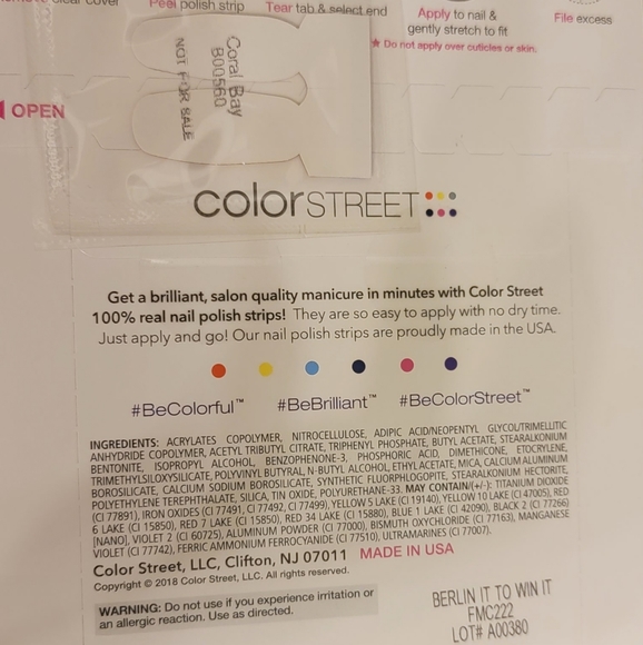 4+ Color Street sets - Picture 2 of 5